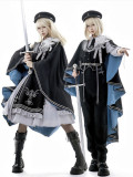 Dark Contract - Ouji Military Lolita Set and Cape