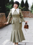 Breezy Forest - Vintage  Casual Simple Lolita OP Dress