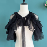 Lace Tulle Cape Bolero
