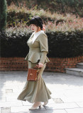 Breezy Forest - Vintage  Casual Simple Lolita OP Dress