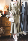 Breezy Forest - Vintage  Casual Simple Lolita OP Dress