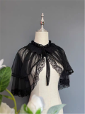 Lace Tulle Cape Bolero for Spring and Autumn
