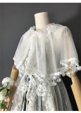 Lace Tulle Cape Bolero for Spring and Autumn