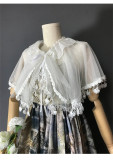 Lace Tulle Cape Bolero for Spring and Autumn