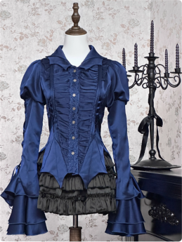 Endless Night - Long Sleeves Halloween Bat Gothic lolita blouse