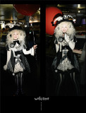 LizBird -Weird Toy Box- Circus Clown Halloween Gothic Lolita Topwear, Bloomer, Overskirt and Accessories
