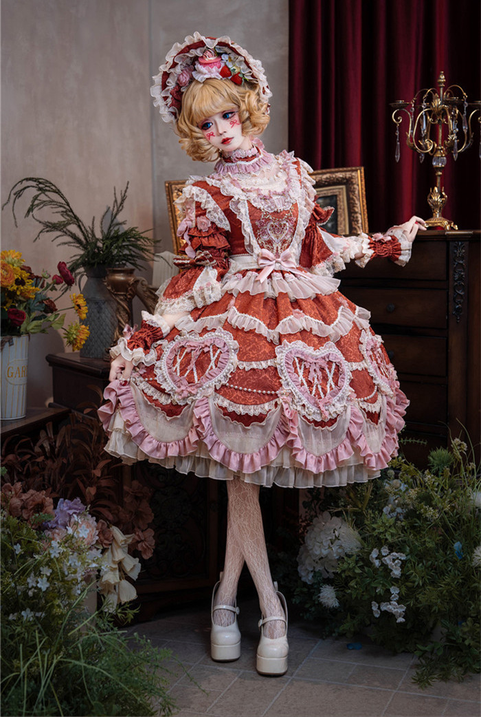 US$ 212.99 - Bramble Rose -Antique Cake- Classic Vintage Princess