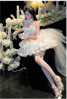Diamond Honey -Venus- Birthday Party Prom Dress Sweet  Romantic Lolita JSK,  A Big Back Bow and Wristcuffs Full Set