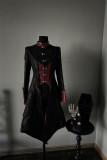YourHighness -House of Anti-gravity Dragons- Boystyle Gothic Ouji Prince Konoda Lolita PU Jacket Coat
