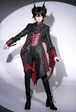 YourHighness -House of Anti-gravity Dragons- Boystyle Gothic Ouji Prince Konoda Lolita PU Jacket Coat