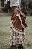 Mr.Yi- Casual Steam Punk Victoria Vintage Lolita Skirt