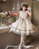 Jasmine - Elegant Tea Party Princess Classic Lolita JSK Dress and Accessories
