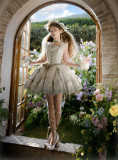 Jasmine - Elegant Tea Party Princess Classic Lolita JSK Dress and Accessories