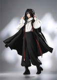 Princess Chronicles -Sacred Oath- Boystyle Prince Konoda Ouji Pants and Hoodied Cape Jacket