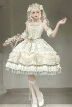 Jasmine - Elegant Tea Party Princess Classic Lolita JSK Dress and Accessories