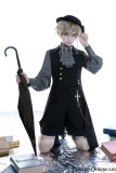 Princess Chronicles -Crimson Shadow- Vintage Boystyle Prince Konoda Ouji Long Vest Jacket