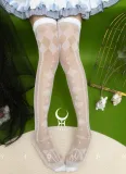 Yidhra -Alice World Story- Printed Poker Lolita Stockings