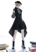 Princess Chronicles -Crimson Shadow- Vintage Boystyle Prince Konoda Ouji Long Vest Jacket