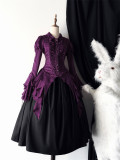 Bat Gothic Lolita Tailing Overskirt