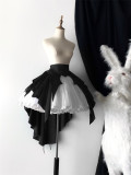 Bat Gothic Lolita Tailing Overskirt