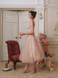 LaceMade -Princess of the Fairy Castle- Casual Sweet Vintage Party Prom Dress Lolita Palace Corset and Skirt