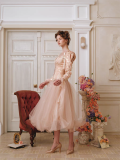 LaceMade -Princess of the Fairy Castle- Casual Sweet Vintage Party Prom Dress Lolita Palace Corset and Skirt