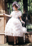 Flora- Tea Party Princess Rococo Dress Classic Lolita OP Dress