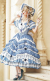 Flora- Tea Party Princess Rococo Dress Classic Lolita OP Dress