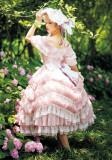 Flora- Tea Party Princess Rococo Dress Classic Lolita OP Dress