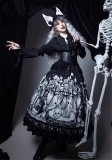 Bone Theater- Halloween Gothic Lolita JSK and Blouse Set