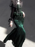 Mirkwood- Elegant Casual Classic Lolita Bolero and Fishtail Slip Dress Set