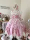 Sweet Cake -MIst- Sweet Doll Tea Party Princess Classic Lolita OP Dress Full Set