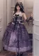 Romantic Rose- Elegent Tea Party Princess Classic Lolita JSK and Overskirt Set, Corset and Blouse