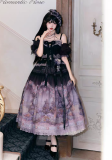 Romantic Rose- Elegent Tea Party Princess Classic Lolita JSK and Overskirt Set, Corset and Blouse