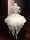 The Feathers Flew Away- Party Prom Dress Classic Lolita JSK, Tailing and Choker