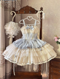 Zhijinyuan -Time Dance- Elegant Ballet Sweet Classic Lolita JSK with Tailing