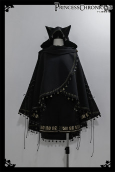 Princess Chronicles -Black Cat- Boystyle Prince Konoda Ouji Long Cape Coat Jacket