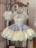Zhijinyuan -Time Dance- Elegant Ballet Sweet Classic Lolita JSK with Tailing