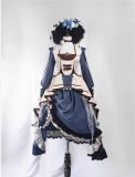 Another Walker -Traveler's Song- Elegant Punk Lolita OP Dress Set