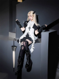 Broken Gemstones- Elegant Boystyle Prince Konoda Gothic Ouji Lolita Bolero, Blouse and Skirt Set