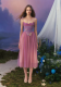 LaceMade - Water Lily - Romantic Fairy Oil Painting Style Tulle Party Prom Dress Casual Lolita JSK