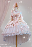Lovell Miss - Elegent Tea Party Princess Rococo Classic Lolita JSK and Accessories