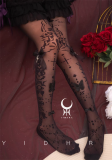 Yidhra - Above the Holy Land - Gorgeous Butterfly Tea Party Princess Lolita Tights for Summer