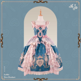 The Brilliance of Gemstones - Gorgeous Elegant Tea Party Simple Wedding Classic Lolita OP Dress, JSK and Blouse