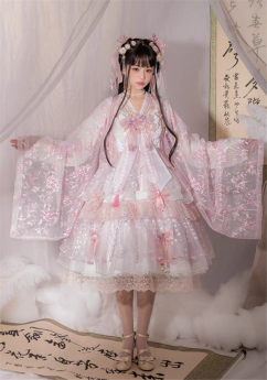 Sakura Dream - Romantic Sweet Qi Lolita JSK