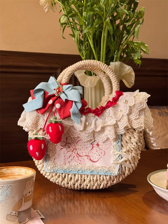 US$ 30.99 - Strawberry Sheep - Kawaii Sweet Lolita Bag - m