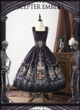 Better to Dance - ScepterEmber - Vintage Gothic Lolita Fishbone JSK (Version I)