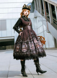 Better to Dance - ScepterEmber - Vintage Gothic Lolita Fishbone JSK (Version I)
