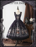 Better to Dance - ScepterEmber - Vintage Gothic Lolita JSK (Version II)