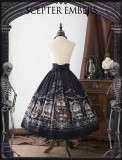 Better to Dance - ScepterEmber - Vintage Gothic Lolita Skirt